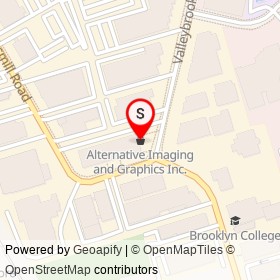 Alternative Imaging and Graphics Inc. on Lesmill Road, Toronto Ontario - location map