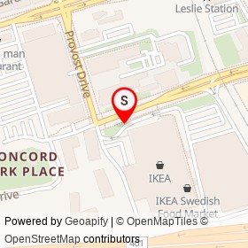 IKEA on , Toronto Ontario - location map