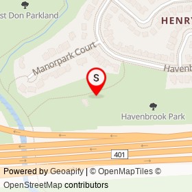 No Name Provided on Havenbrook Boulevard, Toronto Ontario - location map