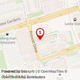 Toothology on Singer Court, Toronto Ontario - location map