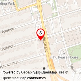 Pho OK on Yonge Street, Toronto Ontario - location map