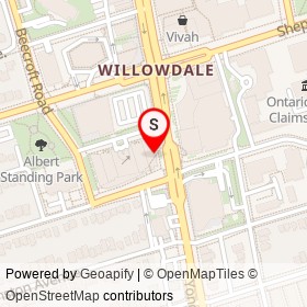 The Maze on Yonge Street, Toronto Ontario - location map