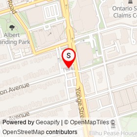No Name Provided on Johnston Avenue, Toronto Ontario - location map