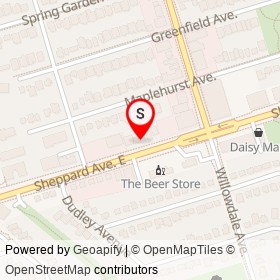 M The Successful Investor on Sheppard Avenue East, Toronto Ontario - location map