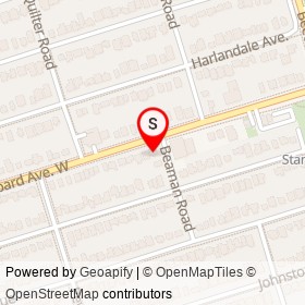 Oral and Maxillofacial Radiology Associates on Sheppard Avenue West, Toronto Ontario - location map