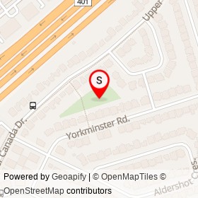 Don Valley West on , Toronto Ontario - location map