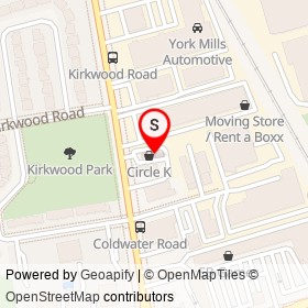 No Name Provided on Leslie Street, Toronto Ontario - location map