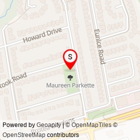 No Name Provided on Arrowstook Road, Toronto Ontario - location map