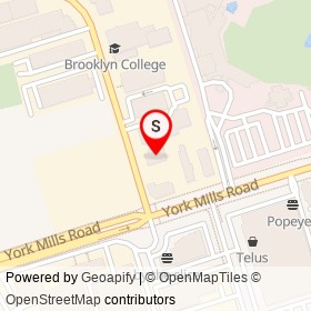 Custom Care Cleaners on Lesmill Road, Toronto Ontario - location map