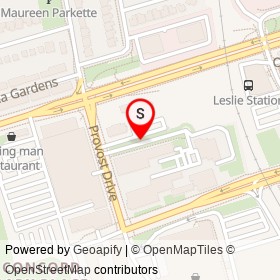 Don Valley North on , Toronto Ontario - location map