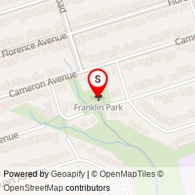 No Name Provided on (Franklin Avenue), Toronto Ontario - location map