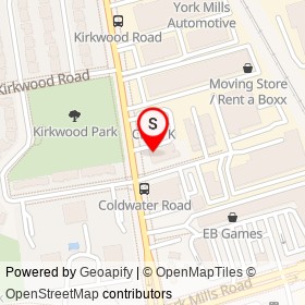 Canada Care Medical on Coldwater Road, Toronto Ontario - location map