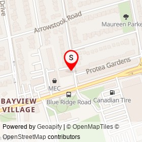 dermalogica on Blue Ridge Road, Toronto Ontario - location map