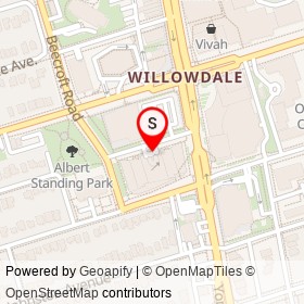 No Name Provided on Bogert Avenue, Toronto Ontario - location map