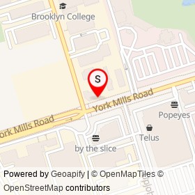 Variety Plus on York Mills Road, Toronto Ontario - location map