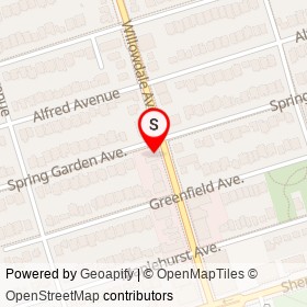 Willowdale Cleaner on Spring Garden Avenue, Toronto Ontario - location map