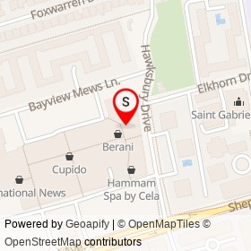 Gap Kids on Bayview Avenue, Toronto Ontario - location map