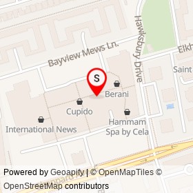 Sephora on Bayview Avenue, Toronto Ontario - location map