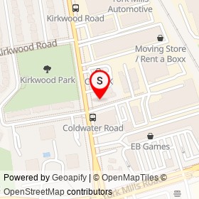 CIBC on Coldwater Road, Toronto Ontario - location map