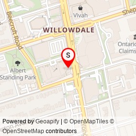 LCBO on Poyntz Avenue, Toronto Ontario - location map