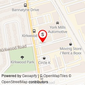 Dollarama on Leslie Street, Toronto Ontario - location map