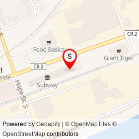 Pet Valu on Peter Street, Port Hope Ontario - location map