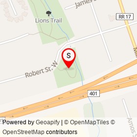 Westview Park on , Clarington Ontario - location map