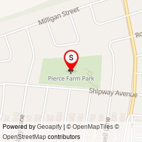 Pierce Farm Park on , Clarington Ontario - location map