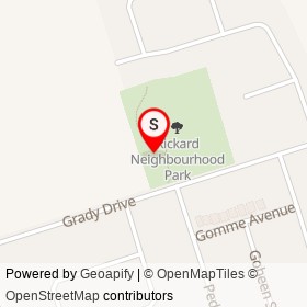 No Name Provided on Grady Drive, Clarington Ontario - location map