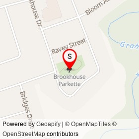 Brookhouse Parkette on , Clarington Ontario - location map