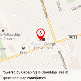 Free Topping Pizza on King Avenue East, Clarington Ontario - location map