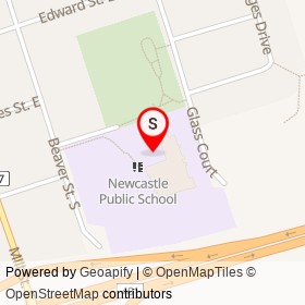 No Name Provided on Glass Court, Clarington Ontario - location map