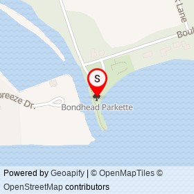 Bondhead Parkette on , Clarington Ontario - location map