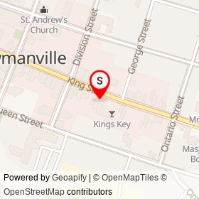 Tang Dynasty on King Street East, Clarington Ontario - location map