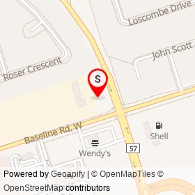 Petro-Canada on Waverley Road, Clarington Ontario - location map