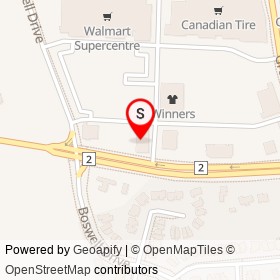 Nice Touch Nails & Spa on Regional Highway 2, Clarington Ontario - location map