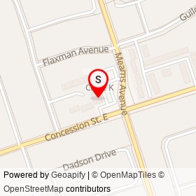 Domino's on Mearns Avenue, Clarington Ontario - location map