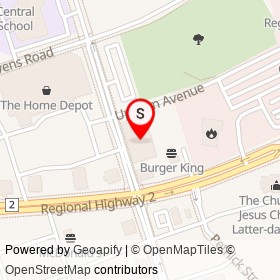 Cineplex Odeon Clarington Place Cinemas on Clarington Boulevard, Clarington Ontario - location map