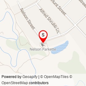 Nelson Parkette on Nelson Street, Clarington Ontario - location map