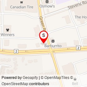 Fionn MacCool's on Green Road, Clarington Ontario - location map