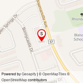 Circle K on Hartwell Avenue, Clarington Ontario - location map