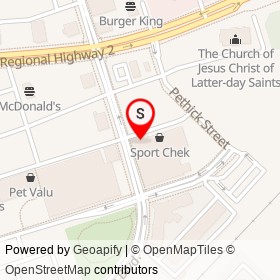 Shoppers Drug Mart on Clarington Boulevard, Clarington Ontario - location map
