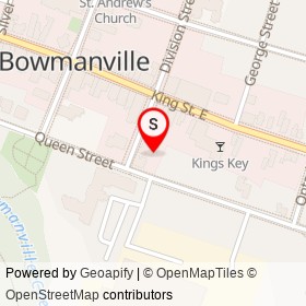 Copperworks on Division Street, Clarington Ontario - location map