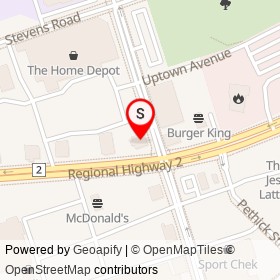 Scotiabank on Clarington Boulevard, Clarington Ontario - location map