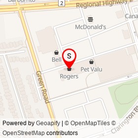 Rogers on Prince William Boulevard, Clarington Ontario - location map