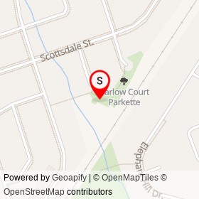 No Name Provided on Barlow Court, Clarington Ontario - location map