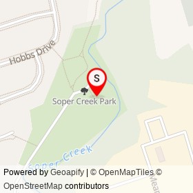 No Name Provided on Soper Creek Trail, Clarington Ontario - location map