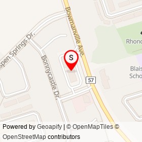Kyle's Quality Meats on Bowmanville Avenue, Clarington Ontario - location map