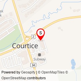 Clarington Animal Hospital on Courtice Road, Clarington Ontario - location map