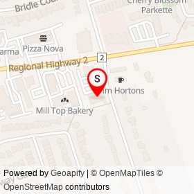 LCBO on Darlington Boulevard, Clarington Ontario - location map